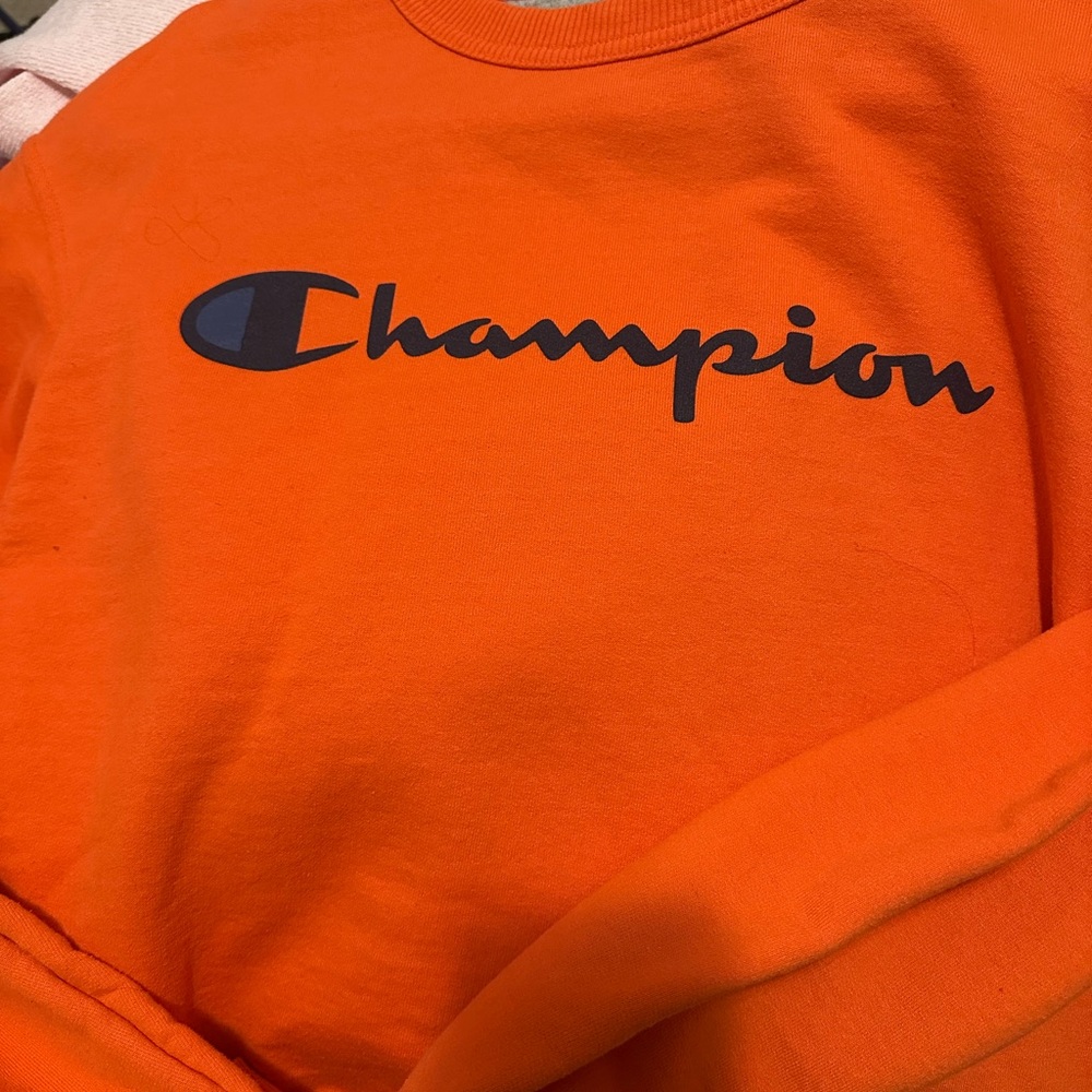 Champion Orange Sweatshirt